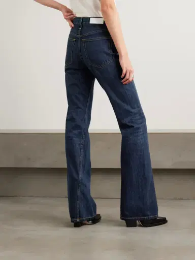 RE/DONE Twisted Mid-rise Bootcut Jeans | Thumbnail 3 RE/DONE Twisted Mid-rise Bootcut Jeans | Thumbnail 3