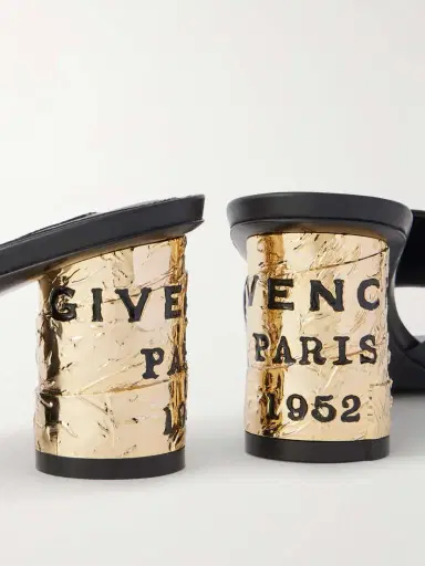 Givenchy Tape Leather Mules | Thumbnail 5 Givenchy Tape Leather Mules | Thumbnail 5