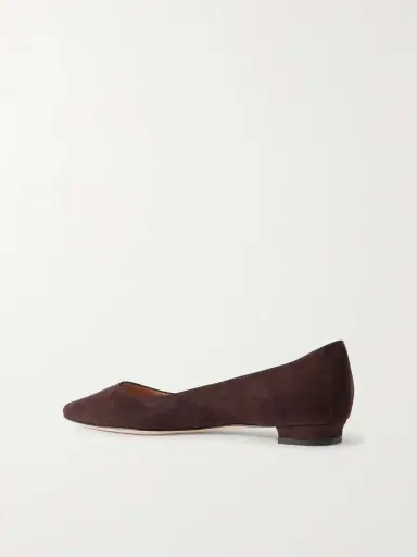 Manolo Blahnik Bb Suede Ballet Flats | Thumbnail 3 Manolo Blahnik Bb Suede Ballet Flats | Thumbnail 3