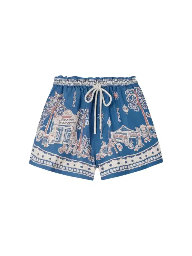 Acacia Printed Linen Shorts Acacia Printed Linen Shorts