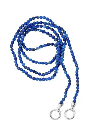 Marla Aaron Lapis Itty Bitty Strand Necklace | Thumbnail 1 Marla Aaron Lapis Itty Bitty Strand Necklace | Thumbnail 1