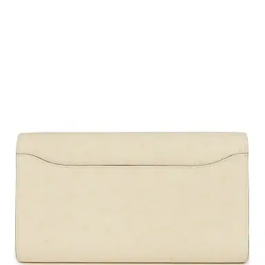 HERMÈS Hermes Constance Wallet To Go Nata Ostrich Gold Hardware | Thumbnail 4 HERMÈS Hermes Constance Wallet To Go Nata Ostrich Gold Hardware | Thumbnail 4