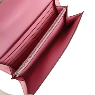 HERMÈS Pre-owned Hermes Constance Wallet To Go Bubblegum Epsom Palladium Hardware | Thumbnail 10 HERMÈS Pre-owned Hermes Constance Wallet To Go Bubblegum Epsom Palladium Hardware | Thumbnail 10