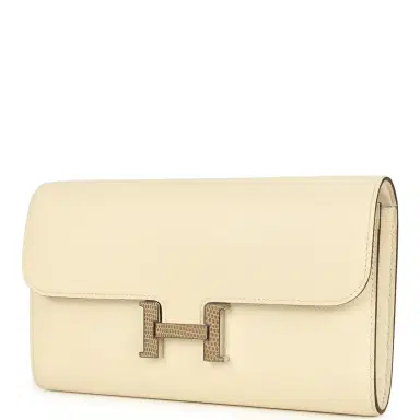 HERMÈS Pre-owned Hermes Constance Wallet To Go Nata Epsom Marquette Palladium Hardware | Thumbnail 5 HERMÈS Pre-owned Hermes Constance Wallet To Go Nata Epsom Marquette Palladium Hardware | Thumbnail 5
