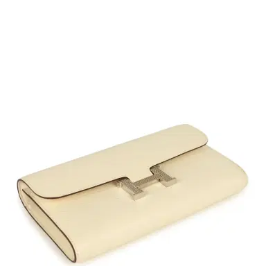 HERMÈS Pre-owned Hermes Constance Wallet To Go Nata Epsom Marquette Palladium Hardware | Thumbnail 6 HERMÈS Pre-owned Hermes Constance Wallet To Go Nata Epsom Marquette Palladium Hardware | Thumbnail 6