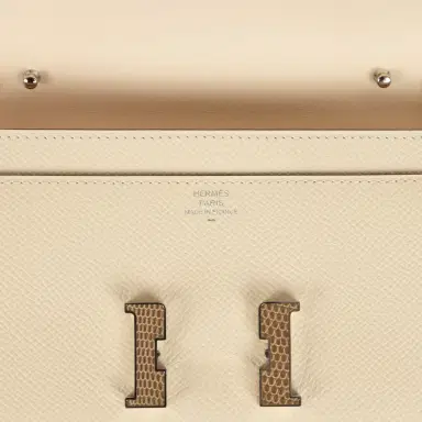 HERMÈS Pre-owned Hermes Constance Wallet To Go Nata Epsom Marquette Palladium Hardware | Thumbnail 7 HERMÈS Pre-owned Hermes Constance Wallet To Go Nata Epsom Marquette Palladium Hardware | Thumbnail 7