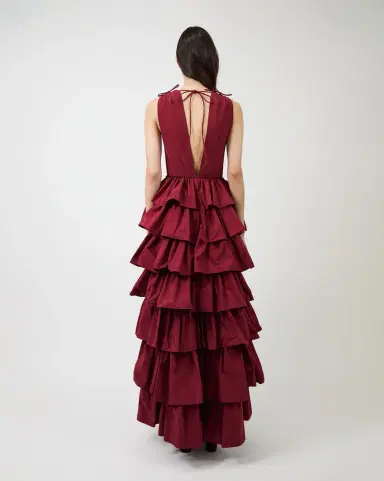 Aknvas The Henriette ruffle gown | Thumbnail 3 Aknvas The Henriette ruffle gown | Thumbnail 3