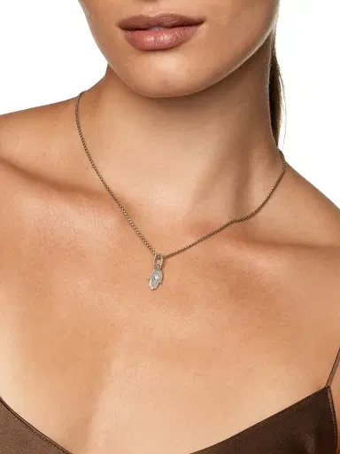 David Yurman Women's Hamsa Amulet in Sterling Silver with Center Diamond 15.8MM - Diamond | Thumbnail 2 David Yurman Women's Hamsa Amulet in Sterling Silver with Center Diamond 15.8MM - Diamond | Thumbnail 2