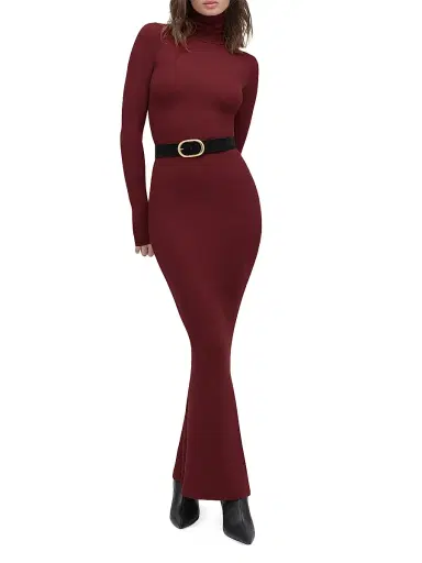 Favorite Daughter Women's The Millie Body-Con Maxi Dress - Vino - Size XS | Thumbnail 3 Favorite Daughter Women's The Millie Body-Con Maxi Dress - Vino - Size XS | Thumbnail 3