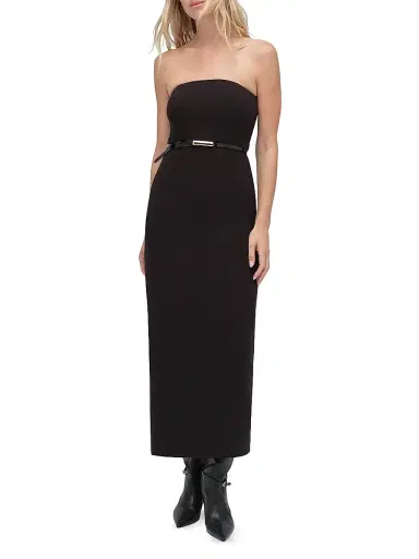 Favorite Daughter Women's The Long Willow Dress - Black - Size 00 | Thumbnail 3 Favorite Daughter Women's The Long Willow Dress - Black - Size 00 | Thumbnail 3