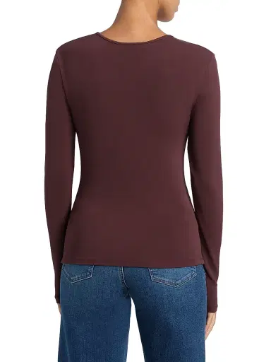 Frame Women's The Keyhole Matte Jersey Top | Thumbnail 5 Frame Women's The Keyhole Matte Jersey Top | Thumbnail 5