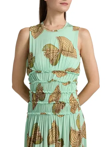 Ulla Johnson Women's Anna Zemankova Kamaria Printed Midi-Dress | Thumbnail 6 Ulla Johnson Women's Anna Zemankova Kamaria Printed Midi-Dress | Thumbnail 6