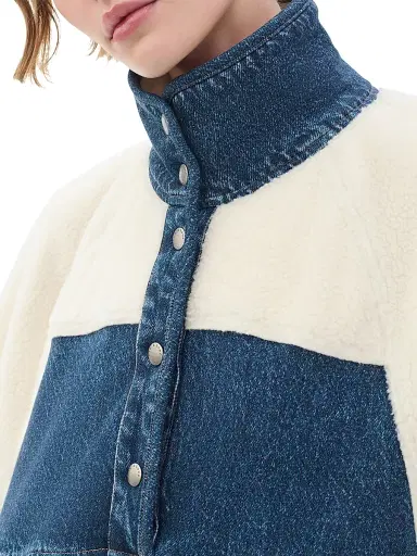 rag & bone Women's rb Miramar Sherpa Fleece Top - Alemeda | Thumbnail 7 rag & bone Women's rb Miramar Sherpa Fleece Top - Alemeda | Thumbnail 7