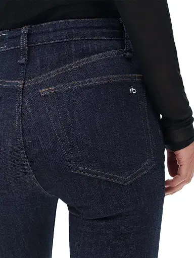 rag & bone Women's Epic Dahlia Full Flare Jeans - Rinse | Thumbnail 6 rag & bone Women's Epic Dahlia Full Flare Jeans - Rinse | Thumbnail 6