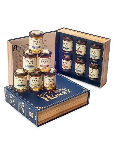 Savannah Bee Company Artisanal Honey Book 6-Piece Gift Set | Thumbnail 1 Savannah Bee Company Artisanal Honey Book 6-Piece Gift Set | Thumbnail 1