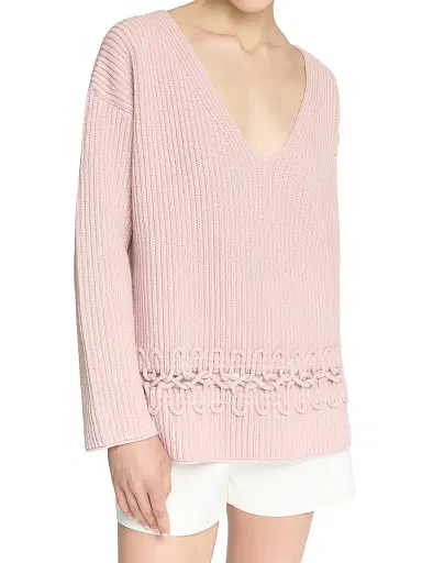 Malo Women's Alma Cashmere Sweater | Thumbnail 3 Malo Women's Alma Cashmere Sweater | Thumbnail 3