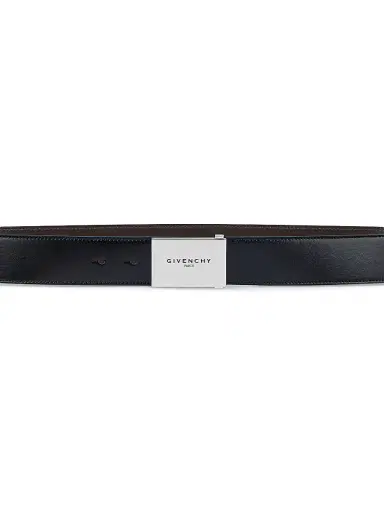 Givenchy Men's Label Reversible Belt in Leather - Black - Size 38 | Thumbnail 5 Givenchy Men's Label Reversible Belt in Leather - Black - Size 38 | Thumbnail 5