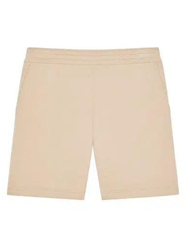 Givenchy Men's Bermuda Shorts in Fleece with Paris Gros Grain - Beige | Thumbnail 1 Givenchy Men's Bermuda Shorts in Fleece with Paris Gros Grain - Beige | Thumbnail 1