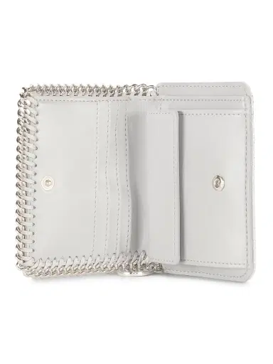 Stella McCartney Women's Falabella Bi-Fold Wallet - Silver | Thumbnail 2 Stella McCartney Women's Falabella Bi-Fold Wallet - Silver | Thumbnail 2