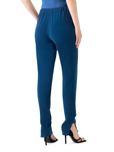 Akris punto Women's Mike Laser-Cut Crêpe Drawstring Pants | Thumbnail 4 Akris punto Women's Mike Laser-Cut Crêpe Drawstring Pants | Thumbnail 4