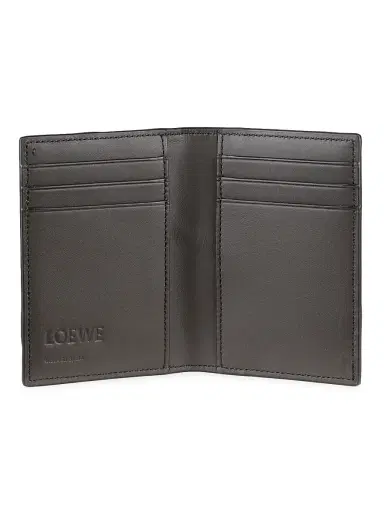 LOEWE Men's Puzzle Edge Leather-Blend Bifold Card Holder - Asphalt Grey Storm Blue | Thumbnail 2 LOEWE Men's Puzzle Edge Leather-Blend Bifold Card Holder - Asphalt Grey Storm Blue | Thumbnail 2