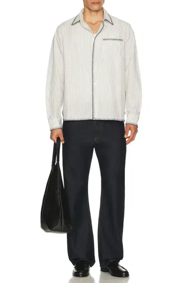 Percival Index Stripe Pearce Shirt | Thumbnail 3 Percival Index Stripe Pearce Shirt | Thumbnail 3