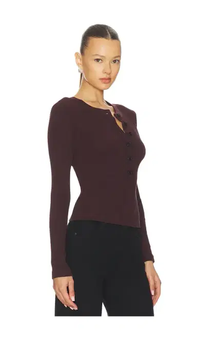 Citizens of Humanity Varra Henley Top | Thumbnail 2 Citizens of Humanity Varra Henley Top | Thumbnail 2