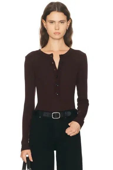 Citizens of Humanity Varra Henley Top | Thumbnail 3 Citizens of Humanity Varra Henley Top | Thumbnail 3