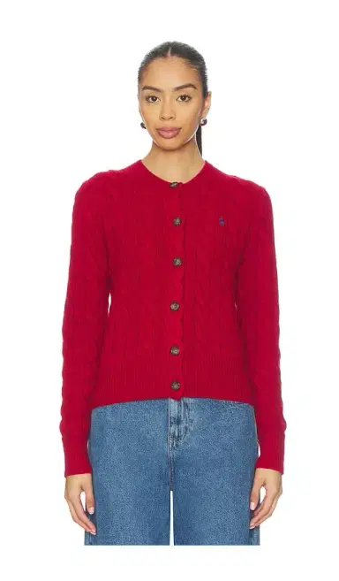 Polo Ralph Lauren Cable Knit Wool Cashmere Cardigan | Thumbnail 2 Polo Ralph Lauren Cable Knit Wool Cashmere Cardigan | Thumbnail 2