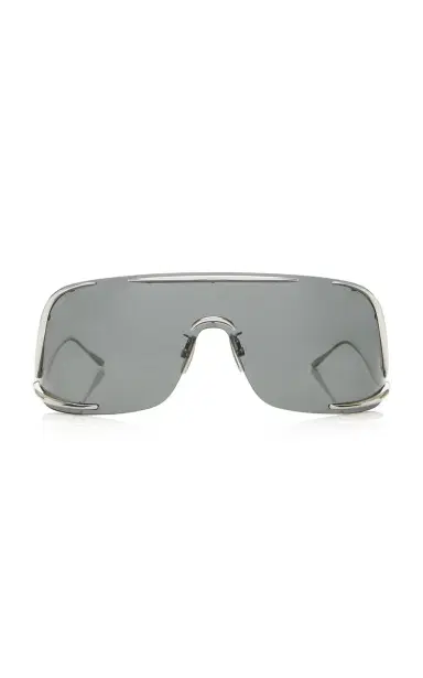 Loewe Shield Mask-Frame Metal Sunglasses | Thumbnail 4 Loewe Shield Mask-Frame Metal Sunglasses | Thumbnail 4