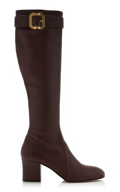 Miu Miu Leather Knee Boots | Thumbnail 6 Miu Miu Leather Knee Boots | Thumbnail 6