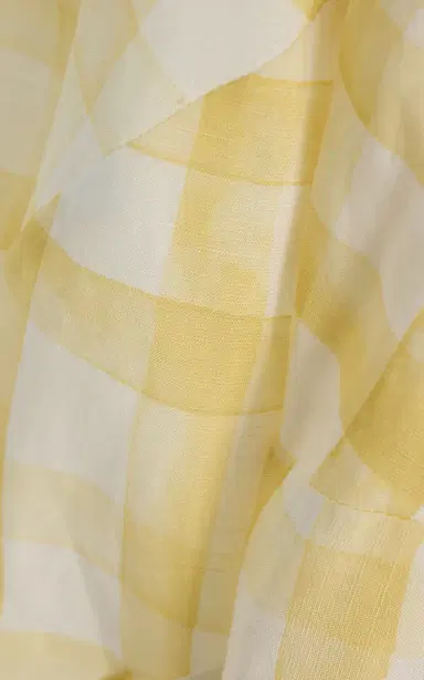 Rosie Assoulin Balloon-Sleeve Gingham Top | Thumbnail 5 Rosie Assoulin Balloon-Sleeve Gingham Top | Thumbnail 5