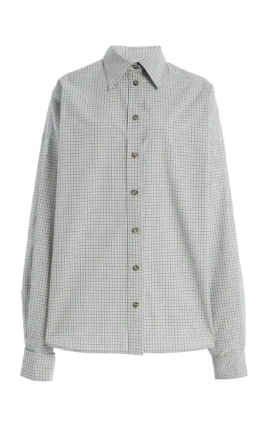 Brandon Maxwell The Harvey Cotton Boyfriend Shirt | Thumbnail 1 Brandon Maxwell The Harvey Cotton Boyfriend Shirt | Thumbnail 1