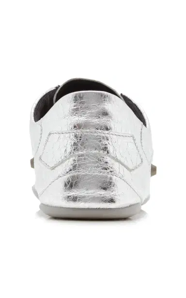 Balenciaga Zen Metallic Leather Sneakers | Thumbnail 4 Balenciaga Zen Metallic Leather Sneakers | Thumbnail 4
