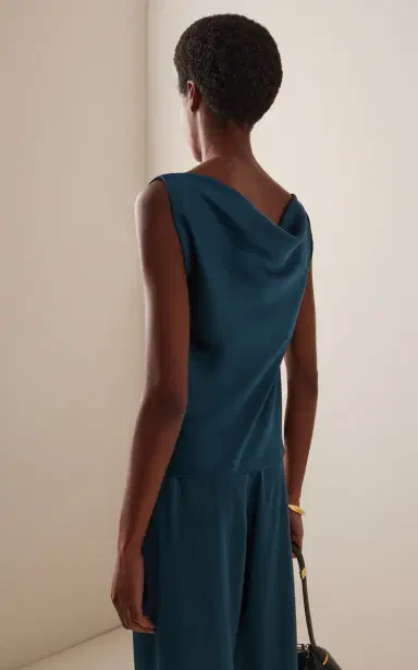 LESET Barb Satin Shell Top | Thumbnail 4 LESET Barb Satin Shell Top | Thumbnail 4