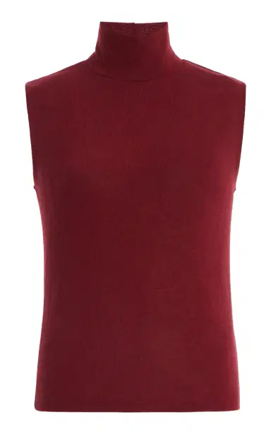 Leset Lauren Sleeveless Jersey Turtleneck Top | Thumbnail 2 Leset Lauren Sleeveless Jersey Turtleneck Top | Thumbnail 2