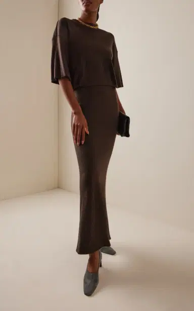 DARKPARK Marlin Open-Back Wool Maxi Dress | Thumbnail 2 DARKPARK Marlin Open-Back Wool Maxi Dress | Thumbnail 2