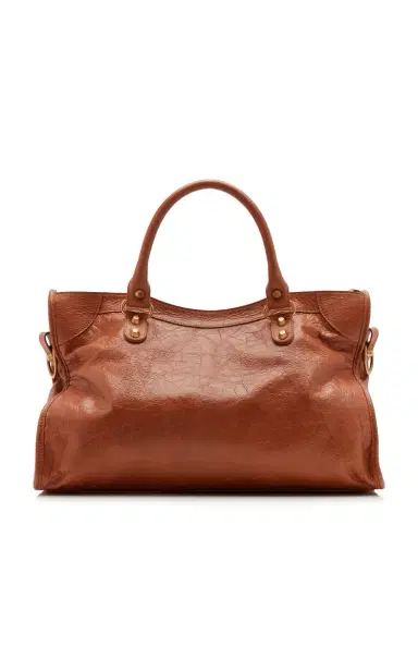 Balenciaga Le City Medium Leather Bag | Thumbnail 4 Balenciaga Le City Medium Leather Bag | Thumbnail 4