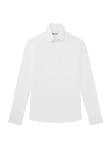 Canali Travel Slim-Fit Cutaway-Collar Stretch-Cotton Jersey Shirt - Men | Thumbnail 1 Canali Travel Slim-Fit Cutaway-Collar Stretch-Cotton Jersey Shirt - Men | Thumbnail 1