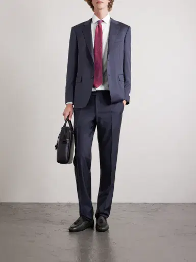 Canali Impeccabile Cutaway-Collar Cotton-Poplin Shirt - Men | Thumbnail 3 Canali Impeccabile Cutaway-Collar Cotton-Poplin Shirt - Men | Thumbnail 3