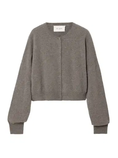 St. Agni Cropped Cashmere Cardigan | Thumbnail 1 St. Agni Cropped Cashmere Cardigan | Thumbnail 1