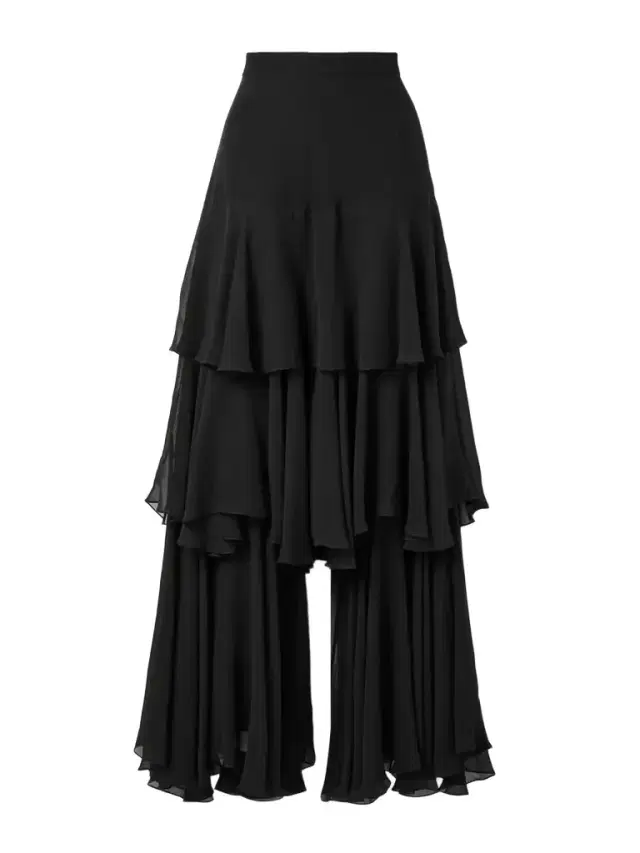 Tiered Silk-chiffon Wide-leg Pants Tiered Silk-chiffon Wide-leg Pants