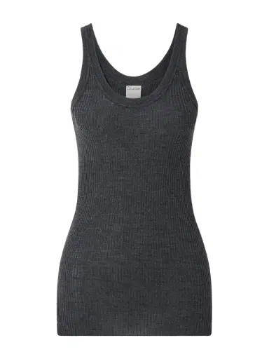 Calvin Klein Collection Ella Ribbed Wool Tank | Thumbnail 1 Calvin Klein Collection Ella Ribbed Wool Tank | Thumbnail 1