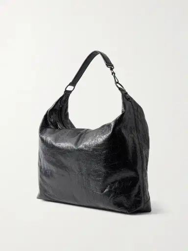 Balenciaga Le City Medium Embellished Textured-leather Shoulder Bag | Thumbnail 3 Balenciaga Le City Medium Embellished Textured-leather Shoulder Bag | Thumbnail 3