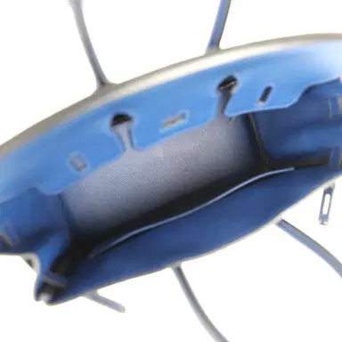 HERMÈS Pre-owned Hermes Birkin 25 Bleu Saphir Swift Palladium Hardware | Thumbnail 9 HERMÈS Pre-owned Hermes Birkin 25 Bleu Saphir Swift Palladium Hardware | Thumbnail 9