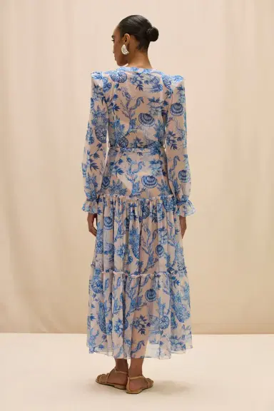 PatBo EDEN ROCK SEASHELL LONG ROBE | Thumbnail 3 PatBo EDEN ROCK SEASHELL LONG ROBE | Thumbnail 3