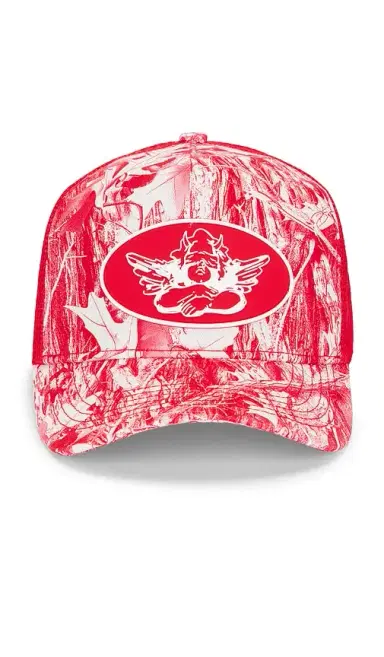 Boys Lie Red Camo Manhunt Trucker Hat | Thumbnail 2 Boys Lie Red Camo Manhunt Trucker Hat | Thumbnail 2
