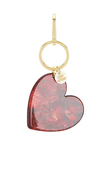 Solar Eclipse Limited Edition Handmade Heart Bag Charm + Keychain | Thumbnail 1 Solar Eclipse Limited Edition Handmade Heart Bag Charm + Keychain | Thumbnail 1