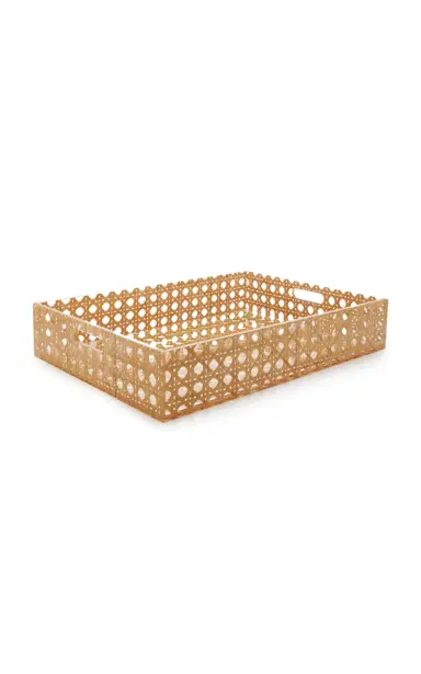 Moda Domus Large Wicker-Resin Tray | Thumbnail 4 Moda Domus Large Wicker-Resin Tray | Thumbnail 4