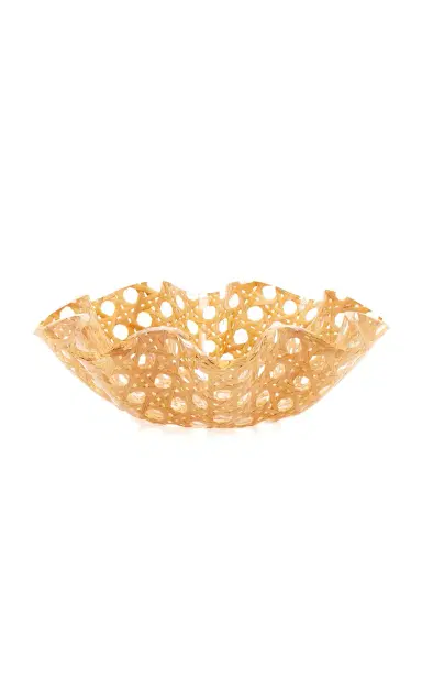 Moda Domus Medium Wicker Salad Bowl - Neutral | Thumbnail 1 Moda Domus Medium Wicker Salad Bowl - Neutral | Thumbnail 1